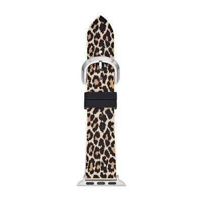 Kate Spade New York Apple Watch Leopard Print Silicone Band - 38/40mm | Target