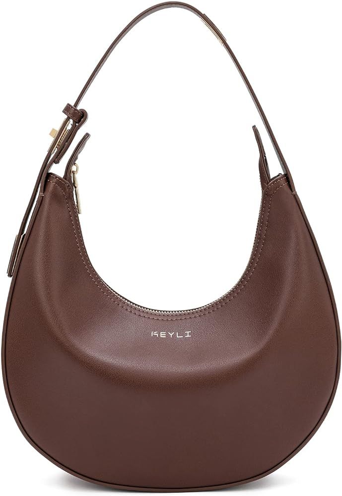 Keyli Shoulder Bag Stylish Casual Clutch Purses for Women 3 Ways Adjust Strap Tote Handbags with ... | Amazon (US)