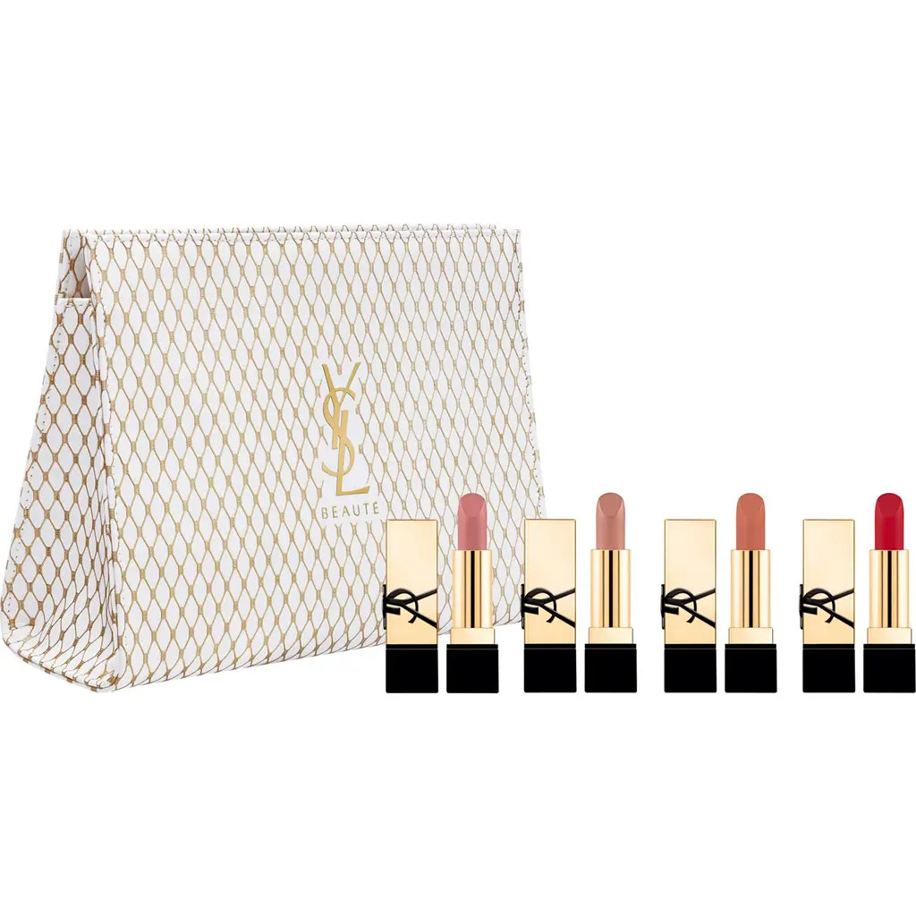 Yves Saint Laurent 5-Piece Lip Essentials Gift Set (Limited Edition) $74 Value at Nordstrom | Nordstrom