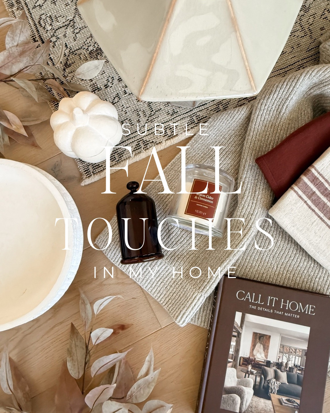 Subtle fall touches in my home 🍂 soft textures, chocolate browns, and cozy fall scents 🤎

#LTKHome #LTKSeasonal