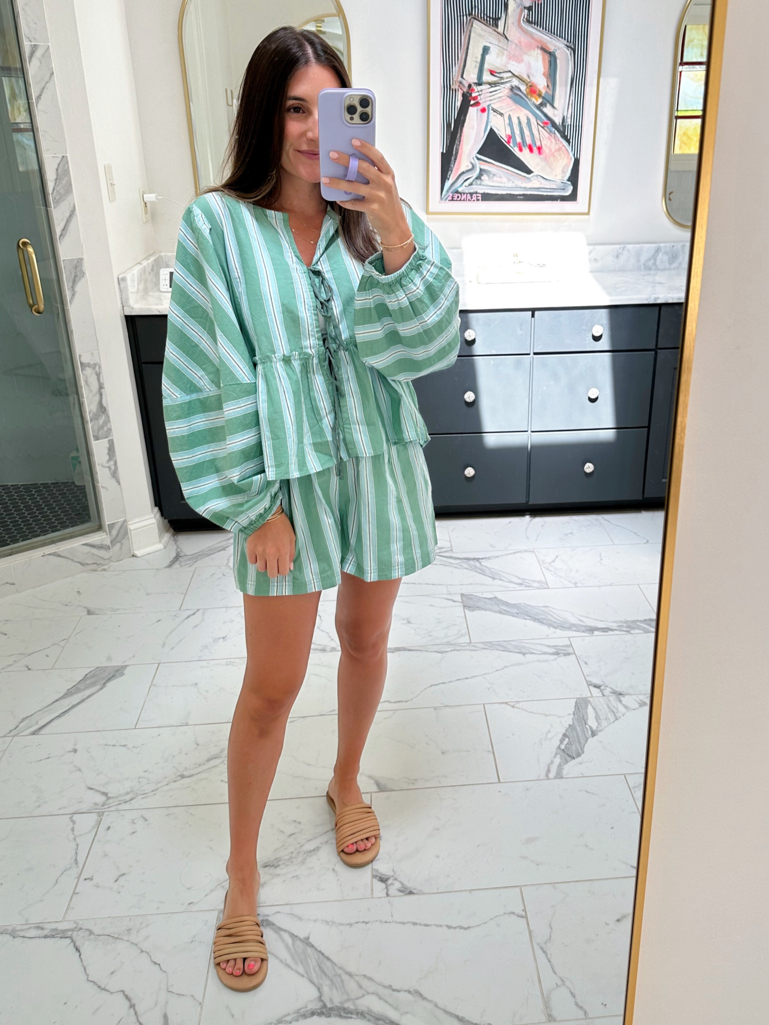 Perfect set for postpartum & nursing! Wearing an xs in top & bottom  

#LTKSeasonal #LTKFindsUnder100 #LTKBaby