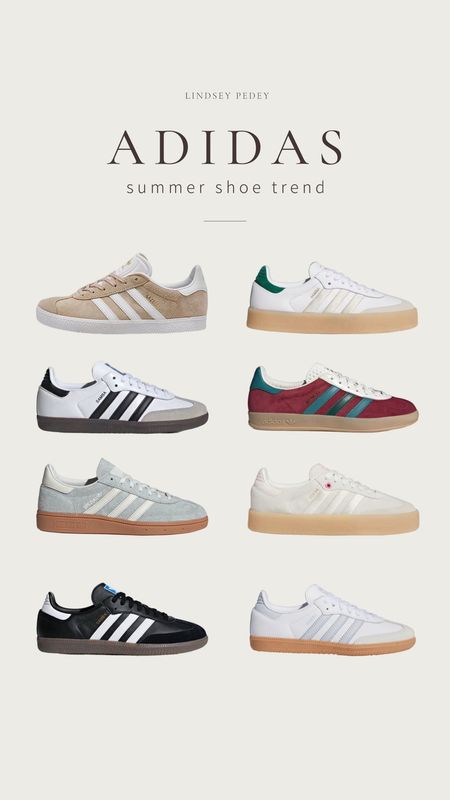 Hopping on this shoe trend! I ordered the top left, hurry  sizes are almost gone!! 

Sneaker, Adidas, gazelle, samba, Sambae, spezial, summer, spring, trending, viral 

#LTKFindsUnder100 #LTKActive #LTKShoeCrush