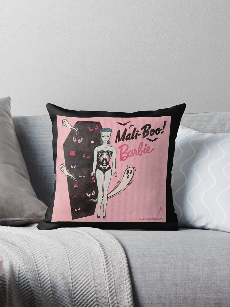 Halloween Barbie Pillow | Redbubble (US)