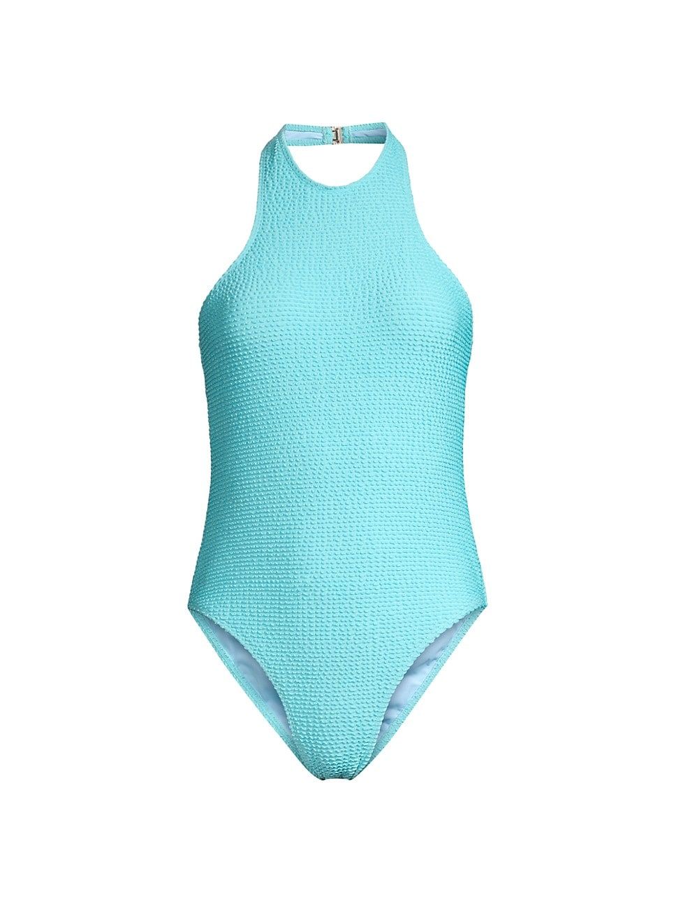 Jackie Textured One-Piece Swimsuit | Saks Fifth Avenue