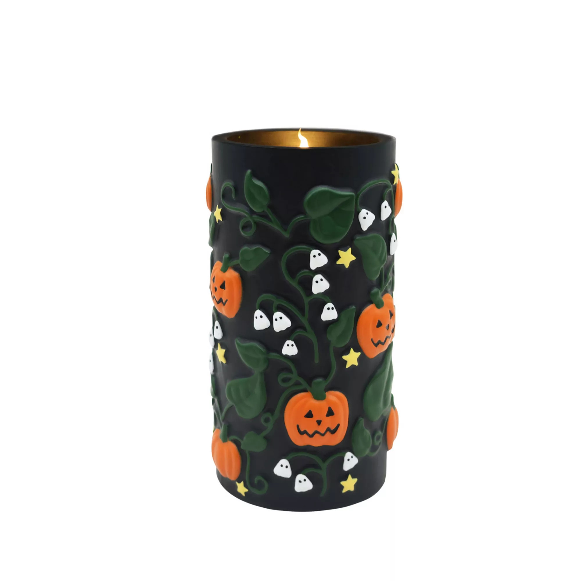 Celebrate Together™ Halloween Pumpkin Patch LED Pillar Candle, Short | Kohl's