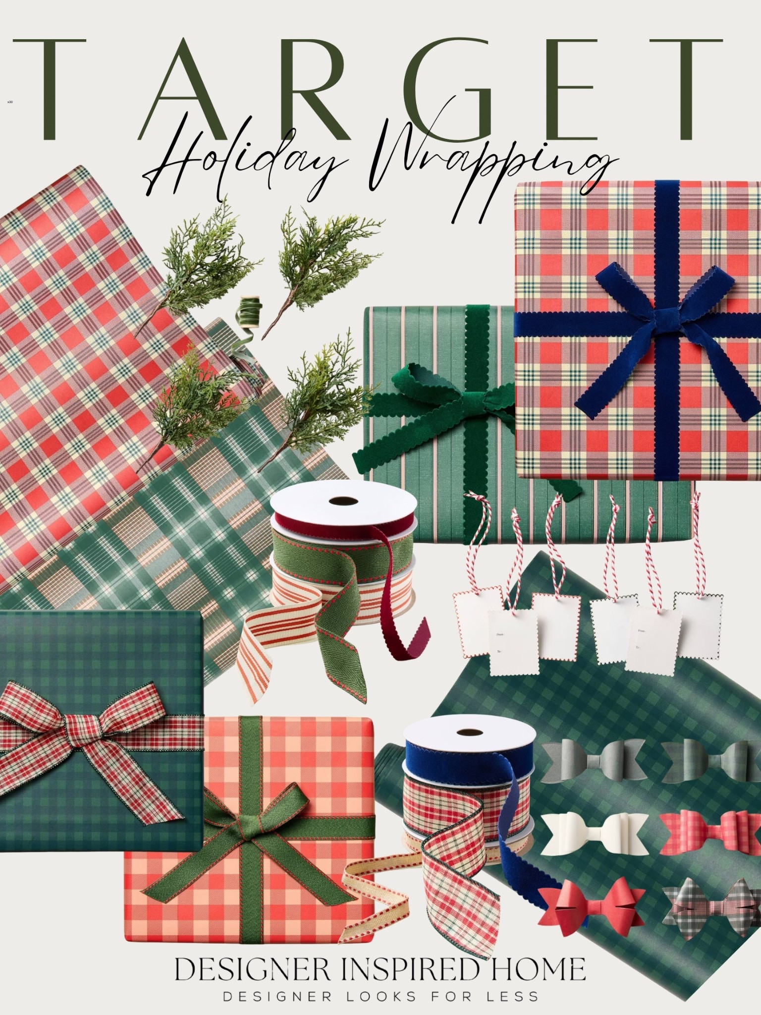 Target holiday wrapping essentials! 

#LTKFindsUnder50 #LTKHoliday #LTKSeasonal