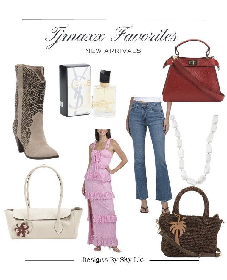 TJMaxx new arrivals I’m loving right now ❤️ Chic bags, the prettiest pink dress, everyday denim, and designer fragrance finds that feel effortlessly elevated.

#LTKSaleAlert #LTKFestival #LTKSeasonal