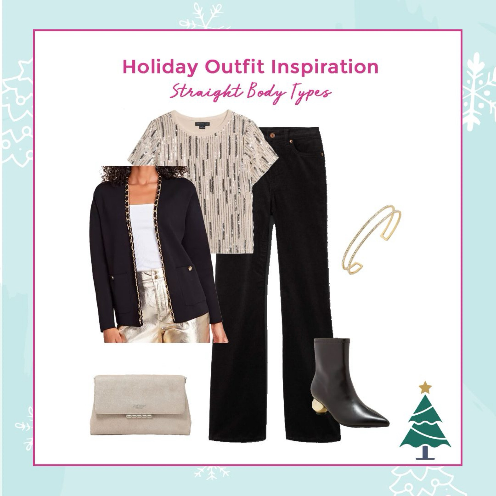 Check out this stunning holiday outfit for straight body types!

#sequins
#ltkholidaystyle

#LTKSeasonal #LTKCyberWeek #LTKHoliday