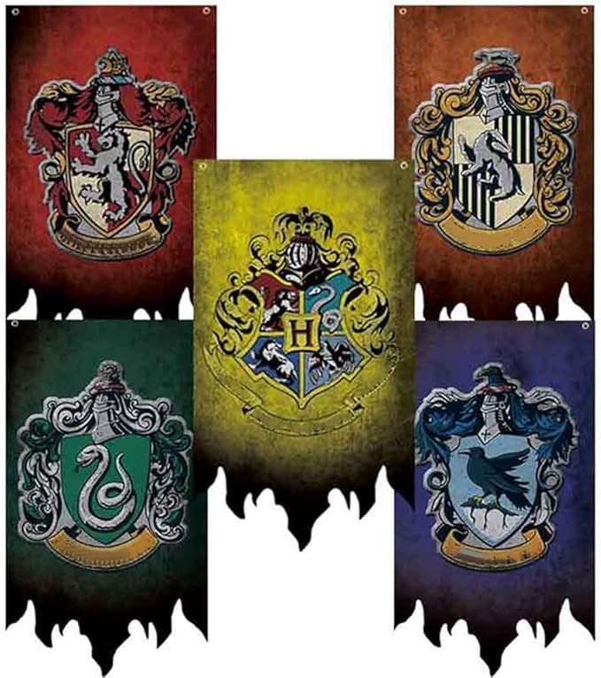 Magic Academy Room Decor Birthday Party Supplies, House Banner Wall Indoor Outdoor Party Holiday ... | Amazon (US)