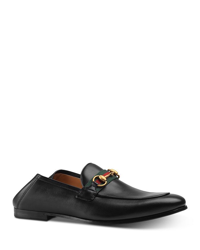 Gucci Men's Leather Web Horsebit Loafers Back to Results -  Men - Bloomingdale's | Bloomingdale's (US)