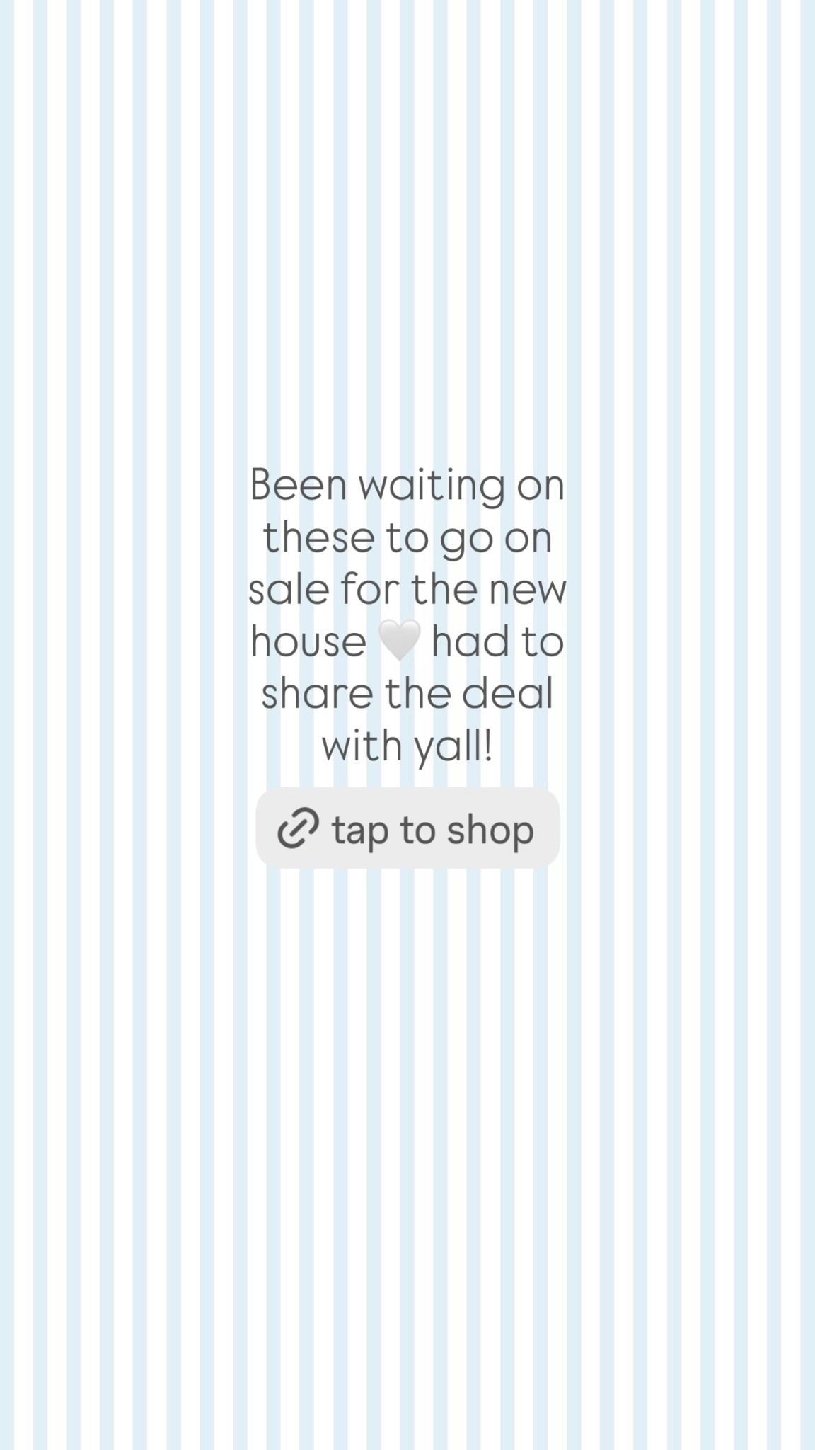 Been waiting on
these to go on
sale for the new
house 🤍 had to
share the deal
with yall!