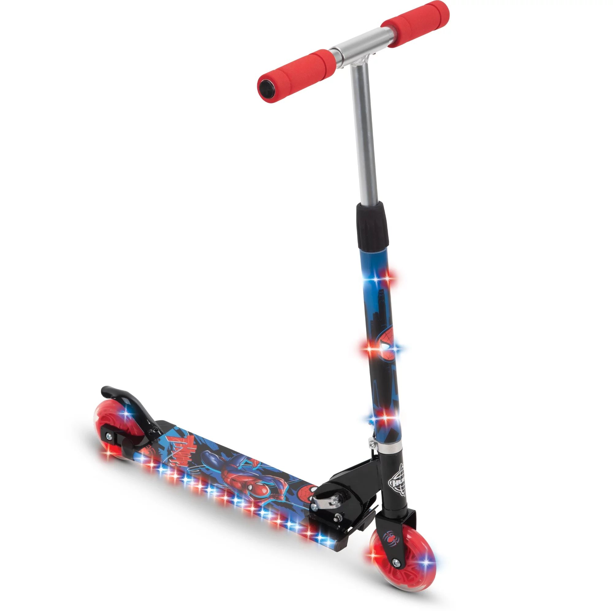 Huffy Marvel Spider-Man Electro-Light Inline Kick Scooter for Boys | Walmart (US)