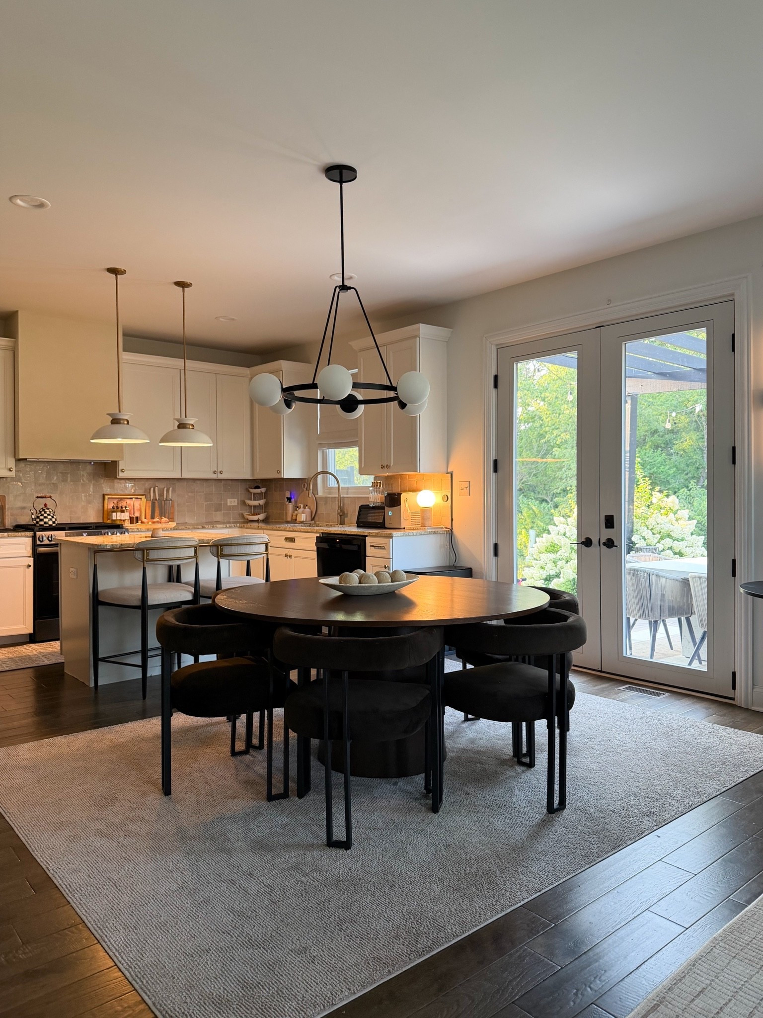 round dining table that fits my whole family comfortably

#LTKHome