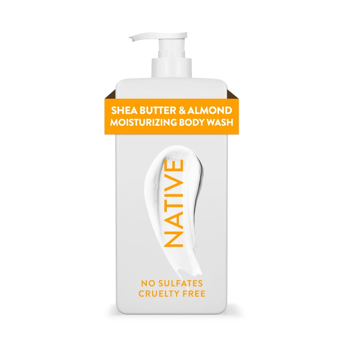 Native Moisturizing Body Wash Shea Butter & Almond 18 fl oz | Walmart (US)