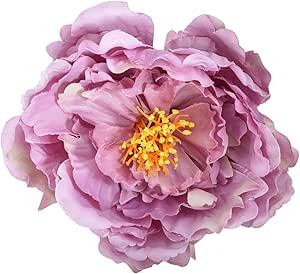 Cebo Decor Pink Purple Flower Napkin Ring for Weddings, Dinner Parties (Pink Purple, 4 Pack) | Amazon (US)