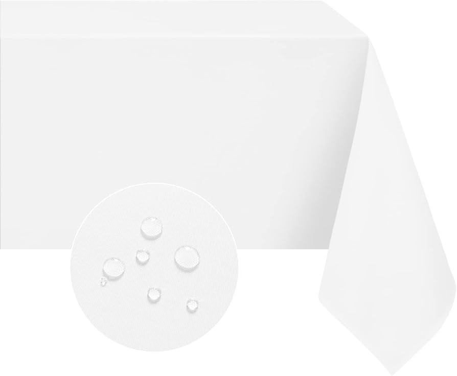 Softalker Rectangle Tablecloth, Waterproof & Stain Resistant Table Cloths Wrinkle Free Fabric Was... | Amazon (US)