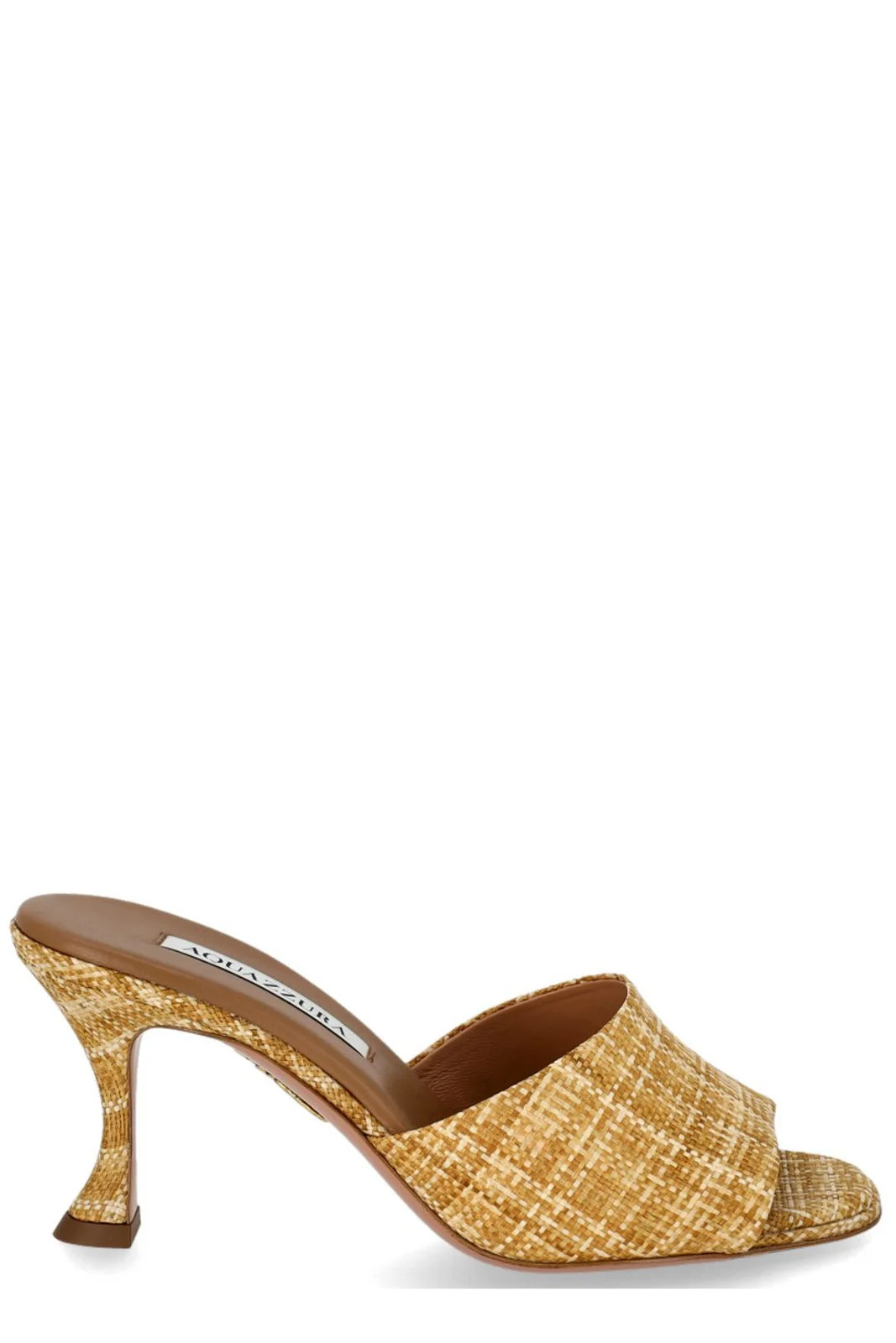 Aquazzura Violette Slip On Heel Sandals | Cettire Global