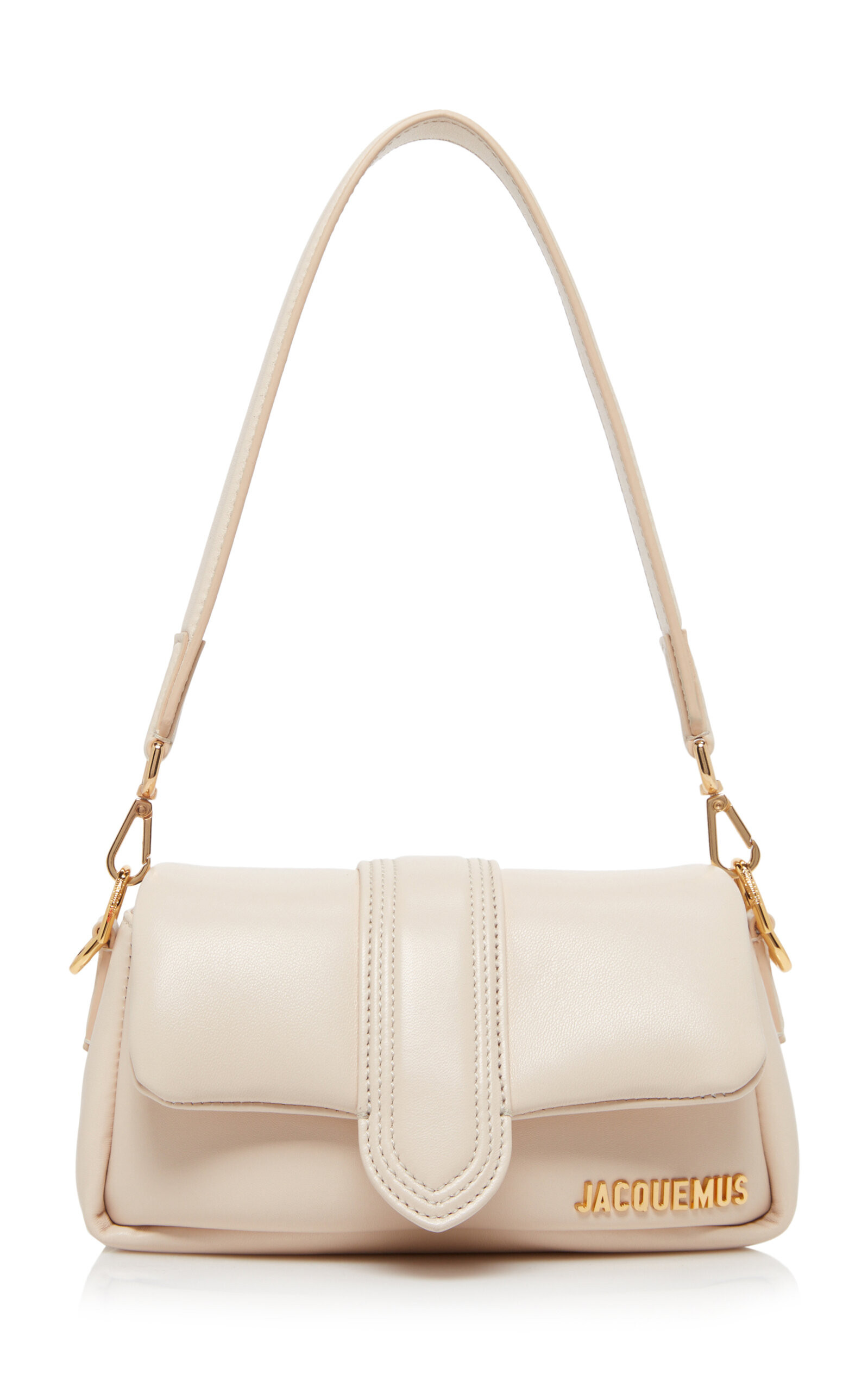 Jacquemus - Le Petit Bambimou Padded Leather Bag - Neutral - OS - Moda Operandi | Moda Operandi (Global)