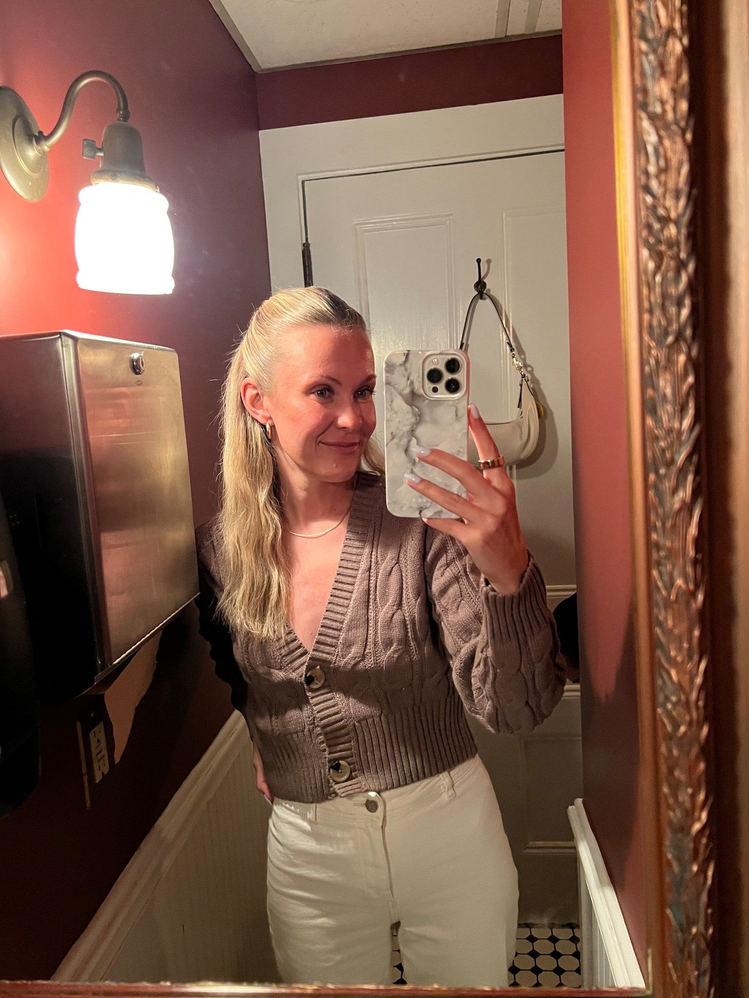 dinner night one 

sweater is from tjmaxx but linked similar 

#LTKStyleTip #LTKSeasonal #LTKFindsUnder100
