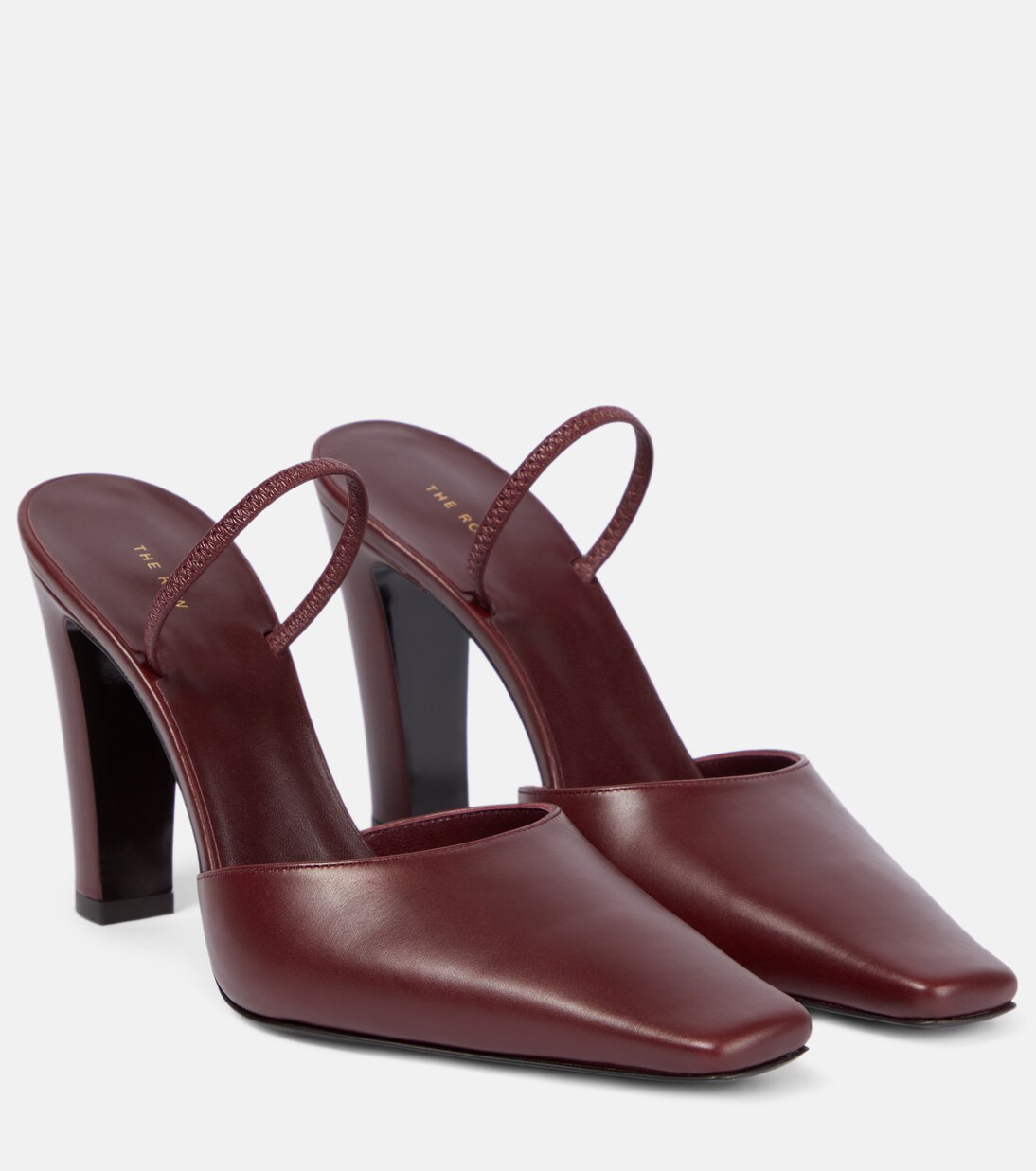 Leather slingback pumps | Mytheresa (INTL)