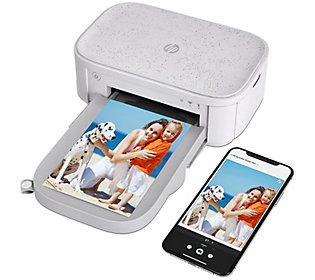 HP Sprocket Studio Plus 4"" x 6"" Wi-Fi Portable Printer | QVC