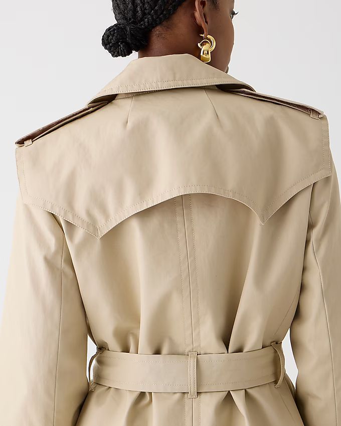 Double-breasted trench coat | J. Crew US