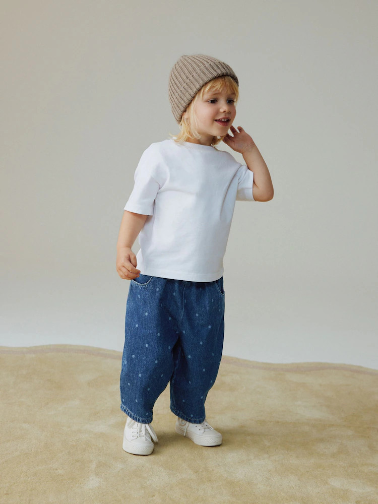 Blue Spot Pullon Barrel Jeans (3mths-7yrs) | Next US