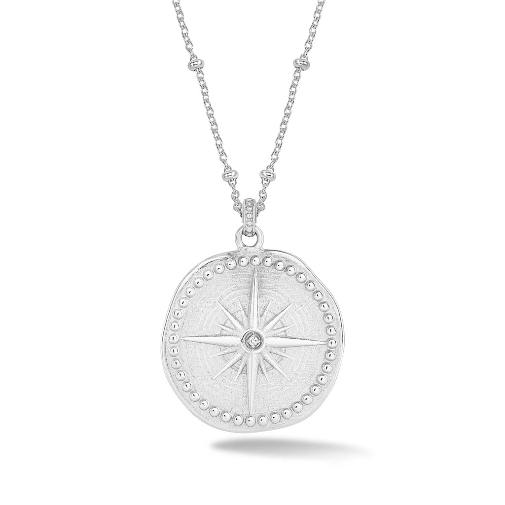 Diamond True North Talisman Necklace | Dower & Hall
