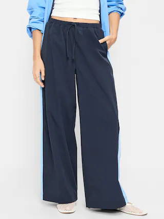 High-Waisted TrekTech Lightweight Woven Active Pants | Old Navy (US)