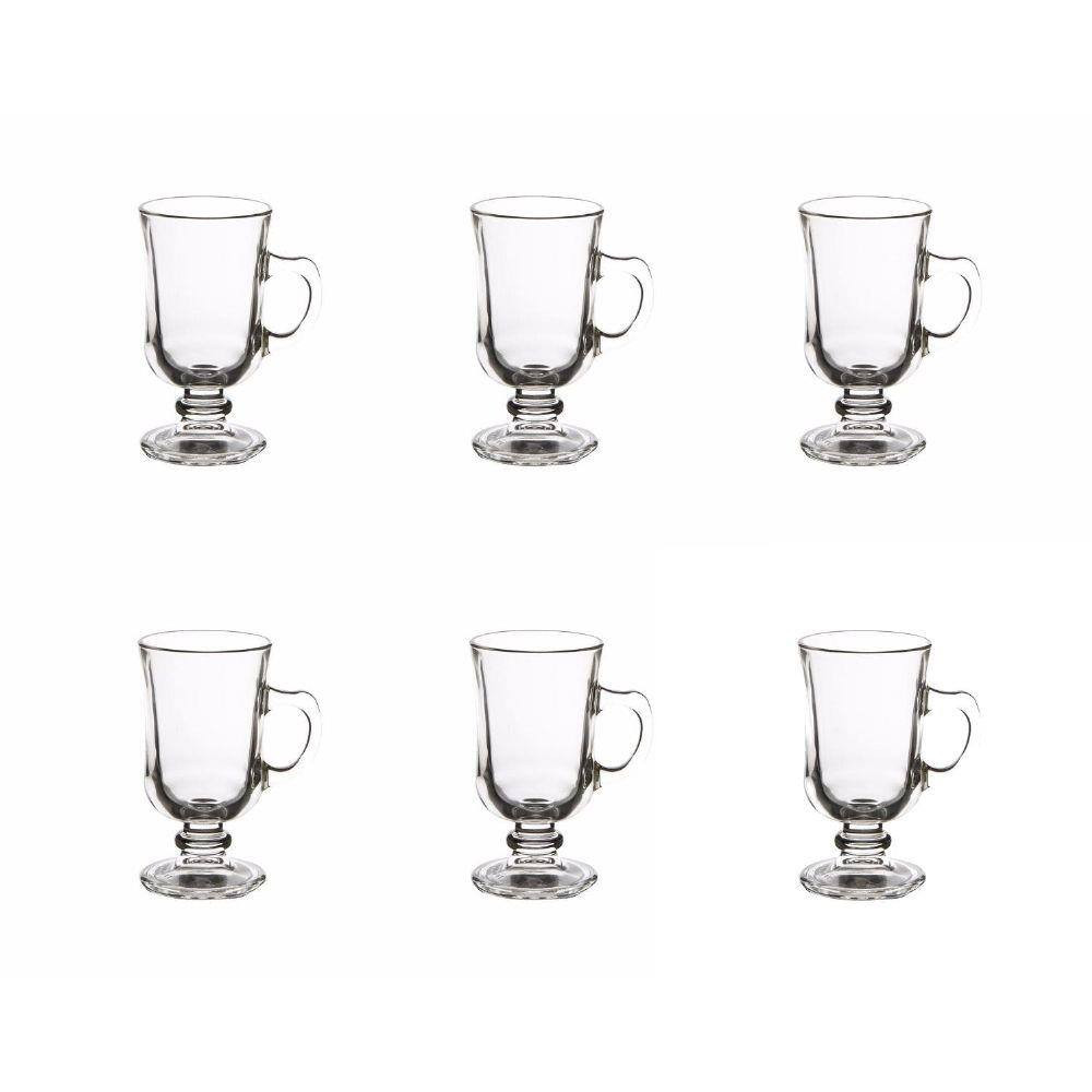 Conjunto Xícaras de Vidro 110mL Capuccino Wincy VDA0902 | Casas Bahia (BR)