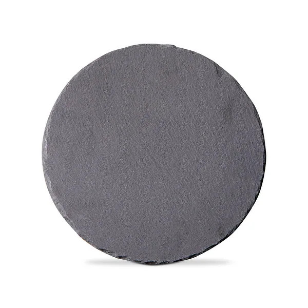Slate Round Serving Board Black Slate Everyday | Bed Bath & Beyond