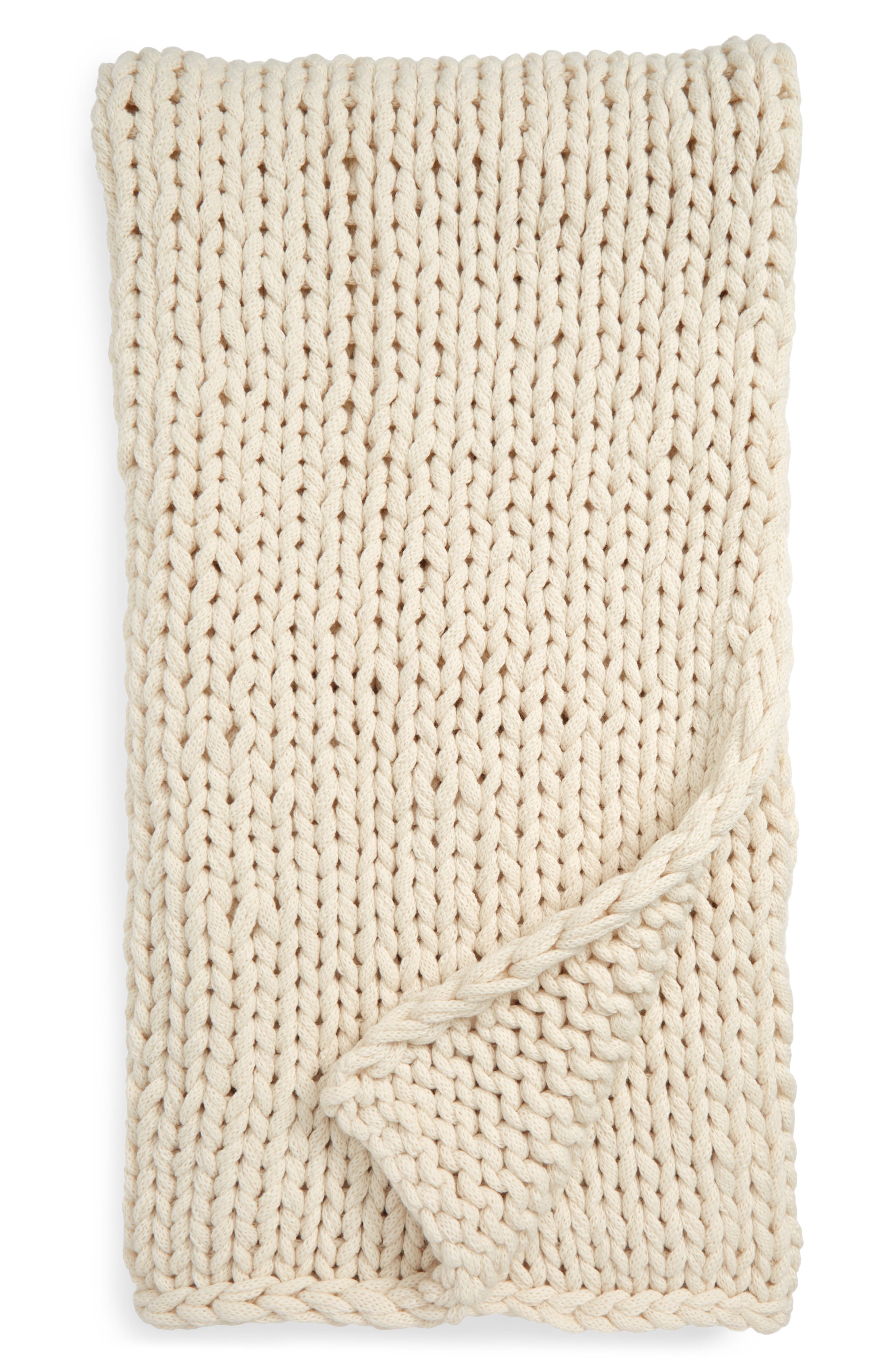 Jersey Rope Throw Blanket | Nordstrom