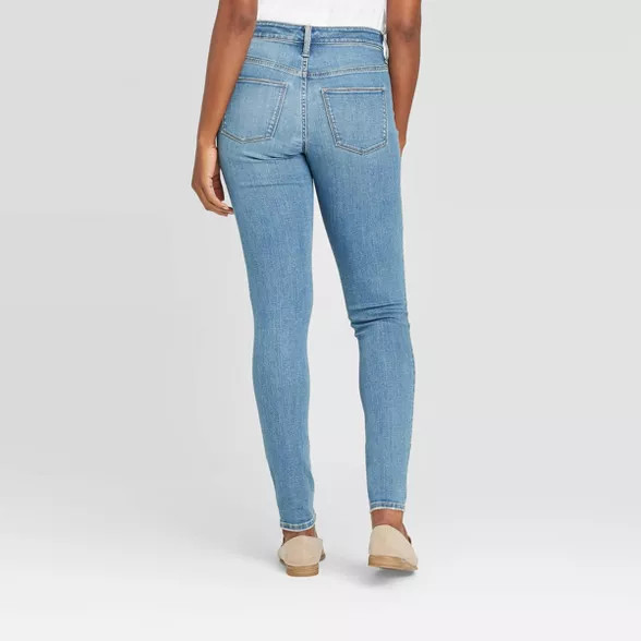 Women's High-Rise Skinny Jeans - Universal Thread™ Light Blue | Target