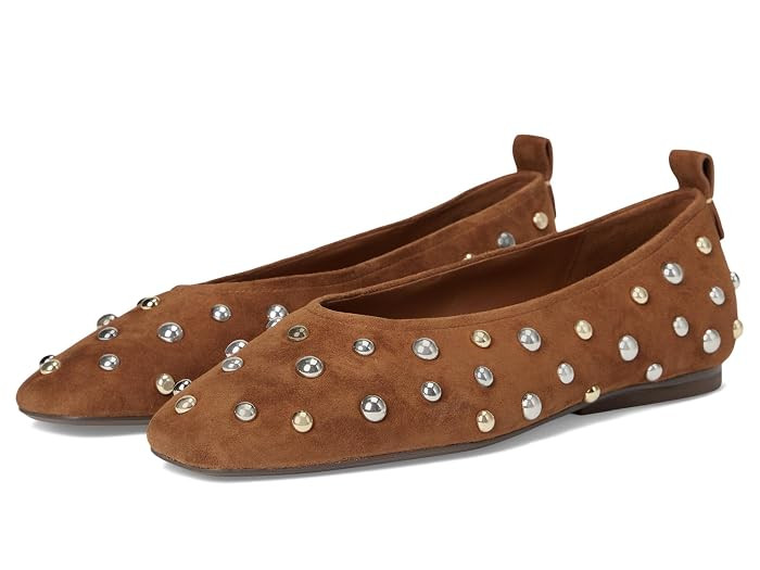 Naturalizer 27 Edit Carla Women's Flat Shoes Blue : 8 M (B), Leather/Suede | Zappos.com