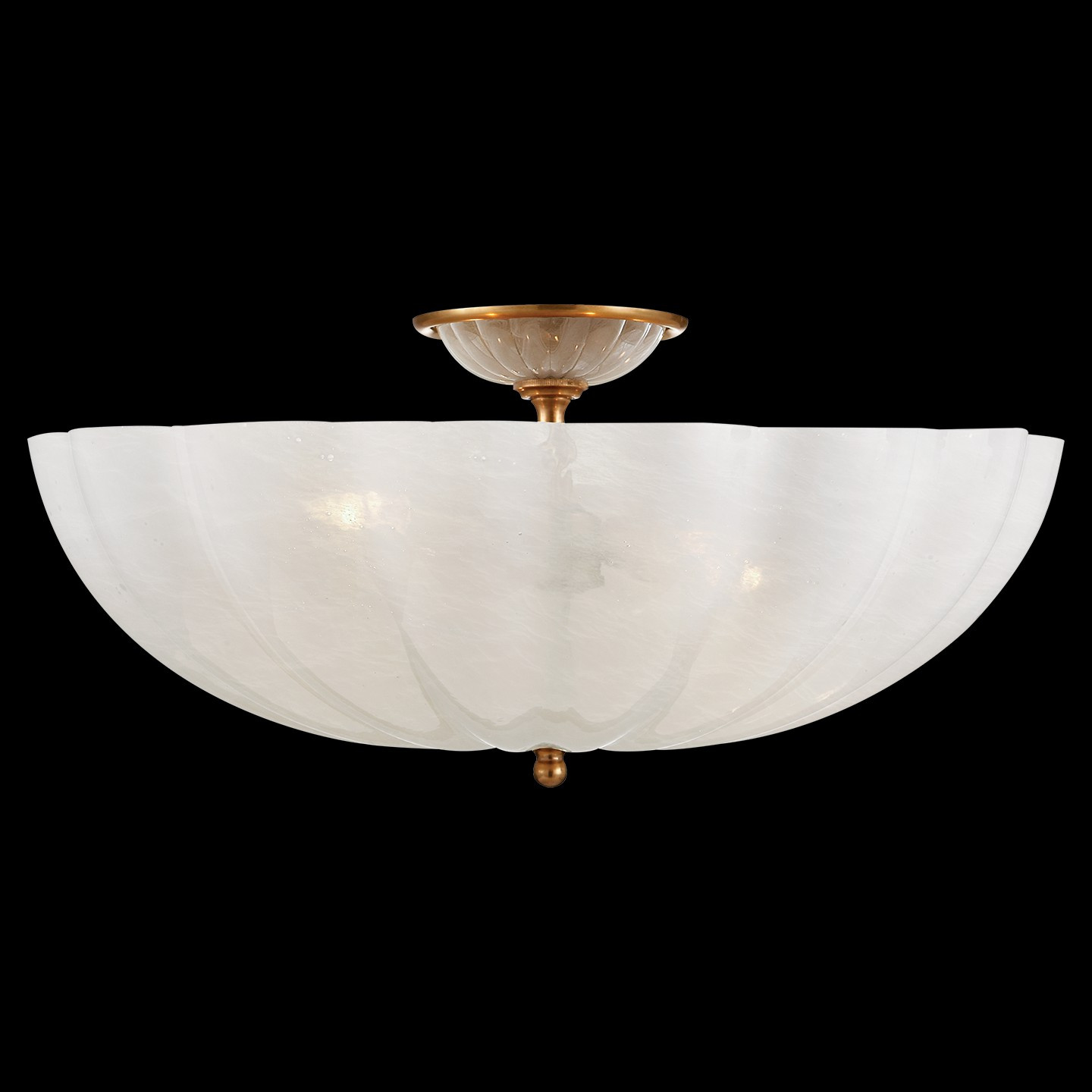 Rosehill Large Semi-Flush Mount in Various Colors – BURKE DECOR | Burke Decor