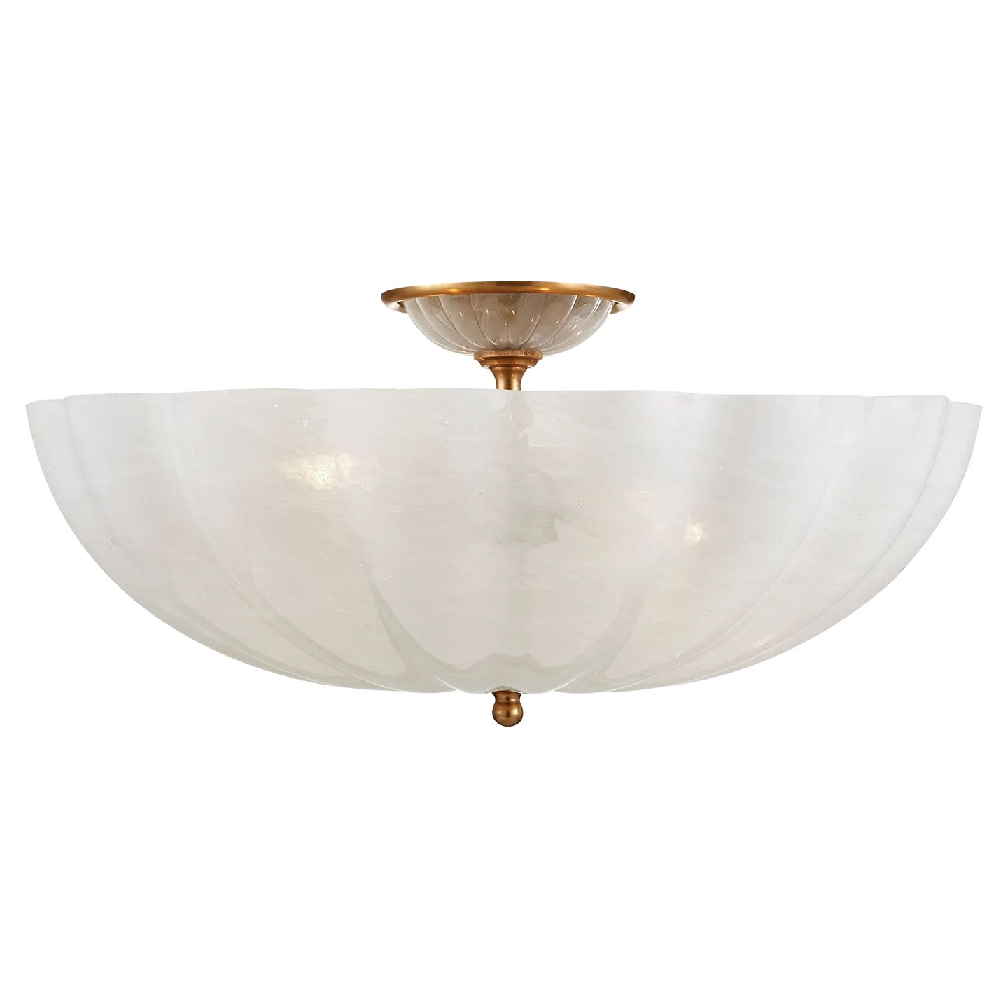 Rosehill Large Semi-Flush Mount in Various Colors – BURKE DECOR | Burke Decor