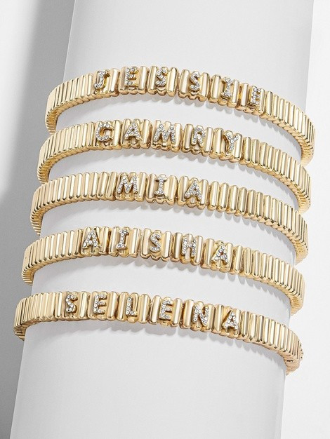 Custom Pavé Tile Pisa Bracelet | BaubleBar (US)