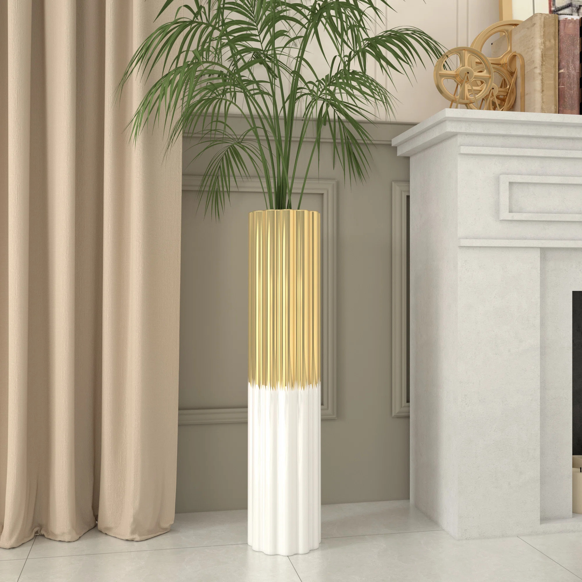 Arianna Ceramic Floor Vase | Wayfair North America