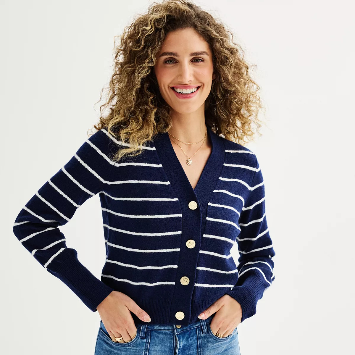 Women's Draper James Varsity Cardigan | Kohl's