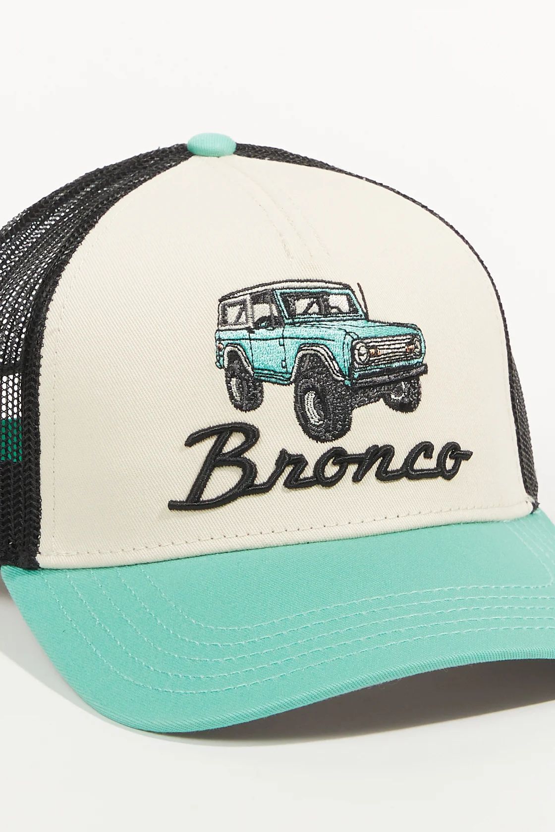 Bronco Trucker Hat in Blue & Navy | Altar'd State | Altar'd State