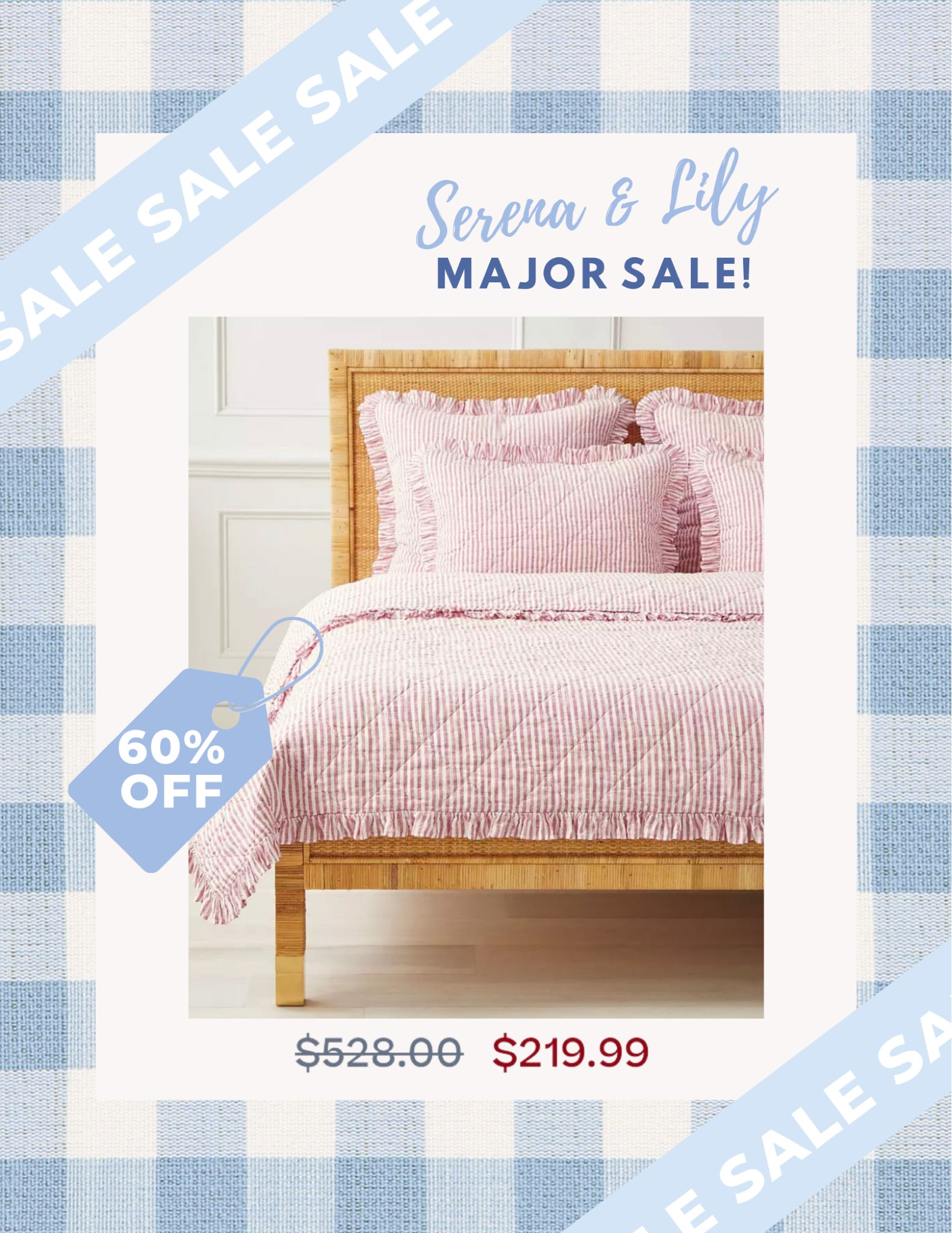Wow!! Major sale & outlet pricing alert on this super adorable red ticking stripe ruffle quilt!! Perfect for Summer & the Fourth of July!! (Could even bring it back out during Christmas or Valentine’s Day!!) Snag a king size now for just $219!! That’s 60% OFF!! 😍🙌🏻

#LTKFind #LTKhome #LTKsalealert