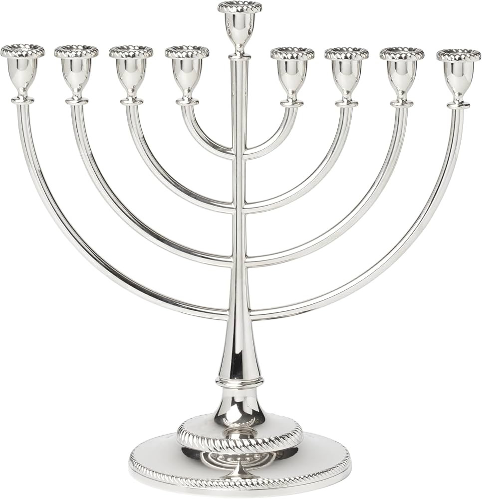 Reed And Barton 896613 Roseland Silver Menorah | Amazon (US)