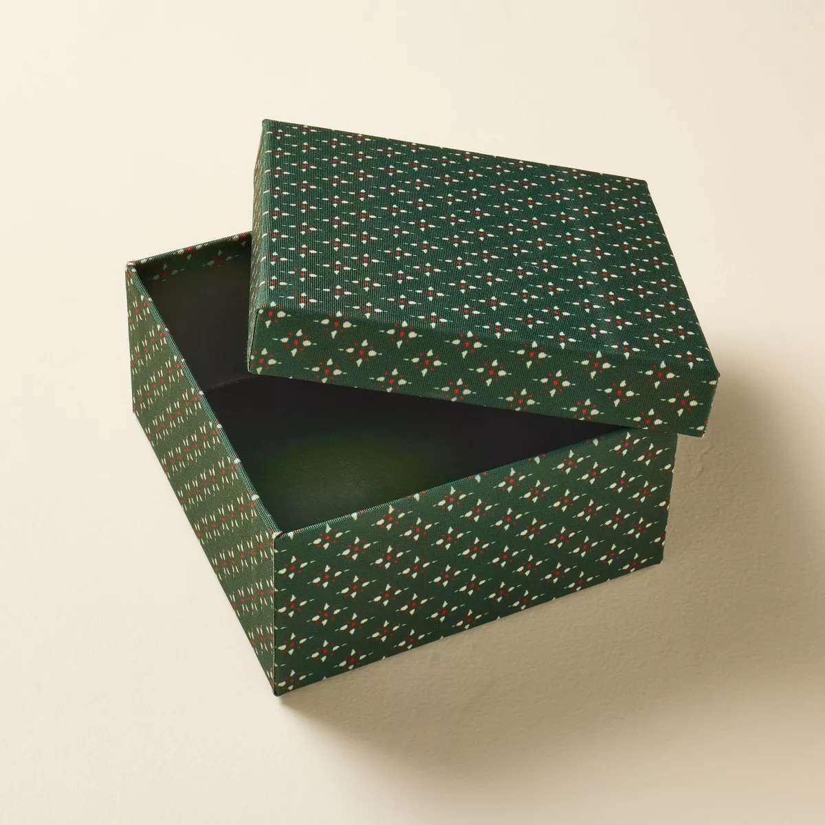 Holiday Star Motif Christmas Gift Box (Set of 2) - Hearth & Hand™ with Magnolia | Target