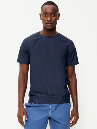 Raglan-Sleeve Rashguard Swim Top | Old Navy (CA)
