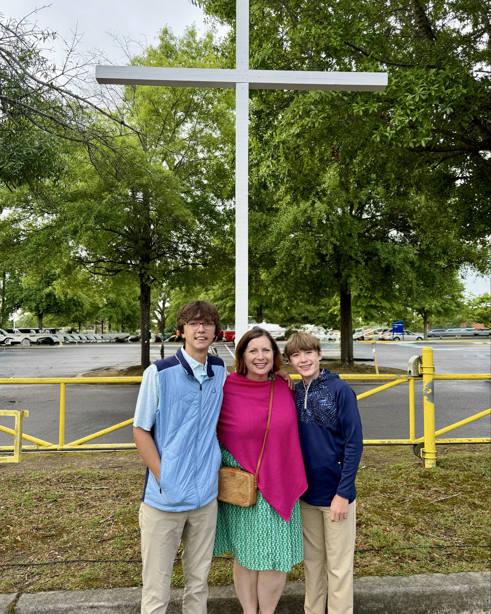 Happy Easter! We went to Easter sunrise service at our church this morning! I love this tradition. The weather this year was beautiful.

I used my new Jelavu Rae tan bag! I love how they collaborate with artistisans in Indonesia and around the world! #ad @jelavudesigns 

#LTKOver40 #LTKWorkwear #LTKItBag