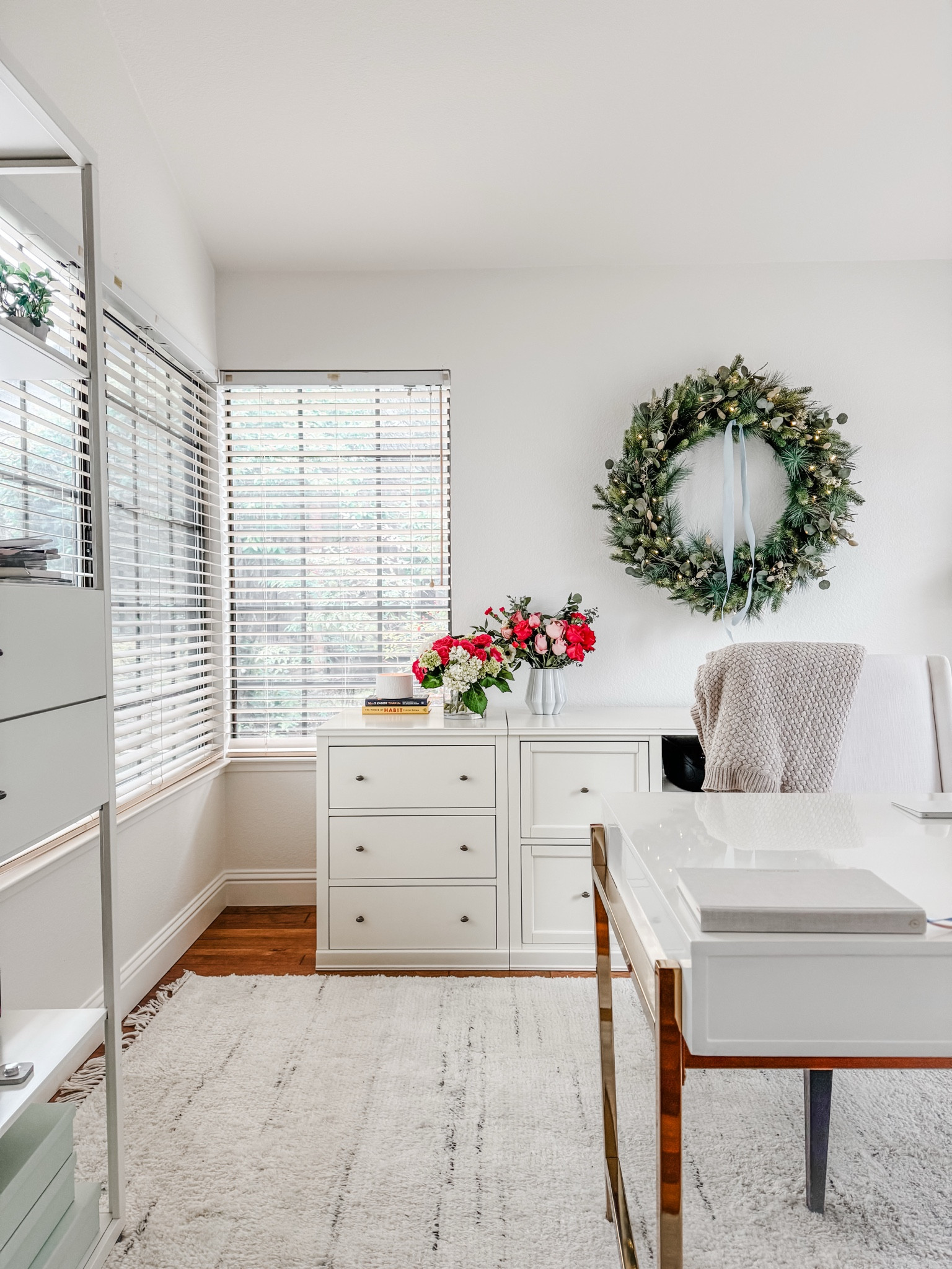I love a clean office on a Monday! And it’s especially nice today with my Valentine’s Day flowers 💐 Hope you had a great weekend!

#LTKHome #LTKSpring #LTKFamily