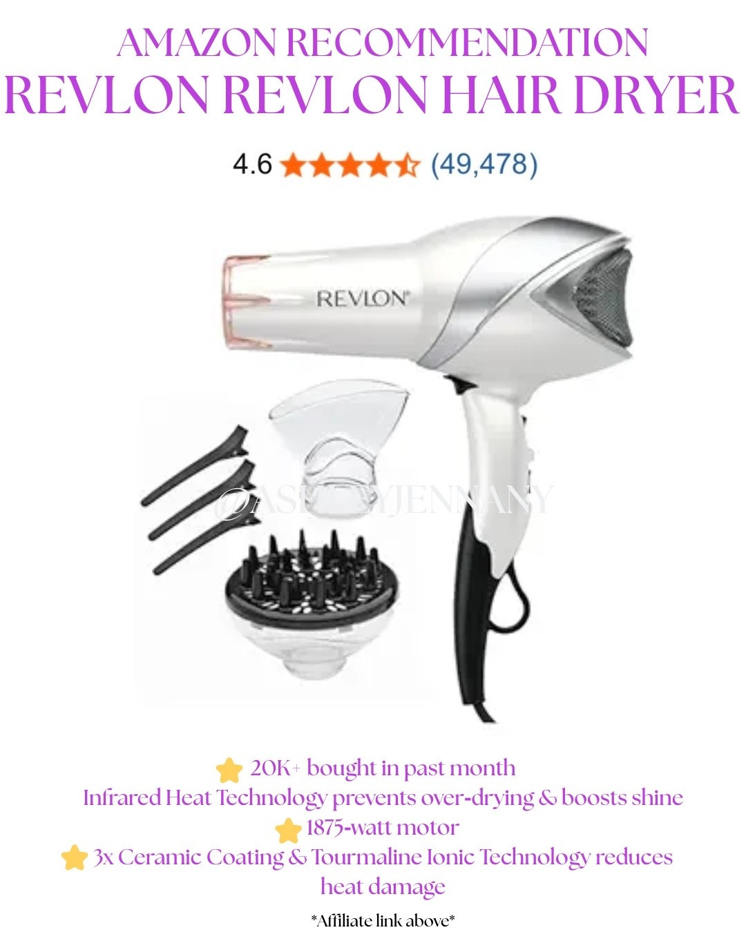 Revlon hair dryer

#LTKBeauty #LTKgrwm #LTKdayinmylife