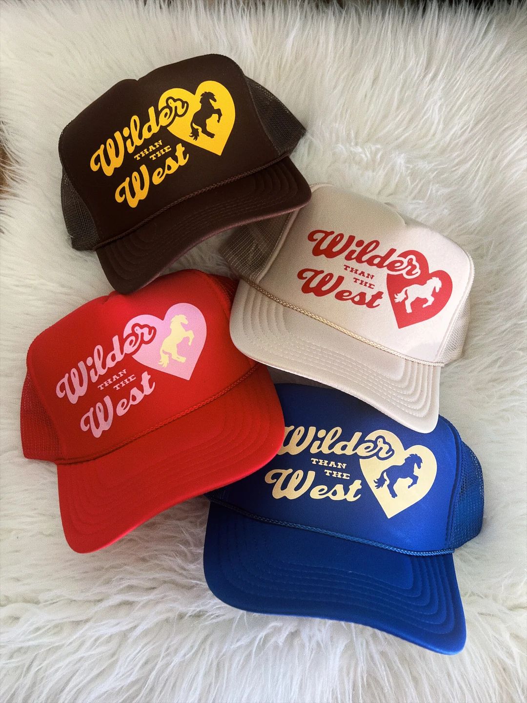 Wilder Than the West Trucker Hat - Etsy | Etsy (US)