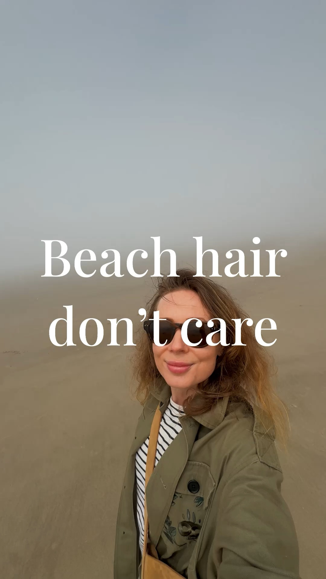 Turn the sound on for the beach sounds. The temps are in the low 60s here on the coast so we’re back to wearing layers: 
- wide leg linen pants (older Aritzia )
- & Other Stories mariniere 
- Golden Goose ball star sneakers 
- Zadig & Voltaire utility jacket 
- Madewell bucket tote (perfect for literally anything including carrying my camera 📸 during beach photo shoots). #LTKxNSale 

#LTKVideo #LTKBeauty #LTKSeasonal