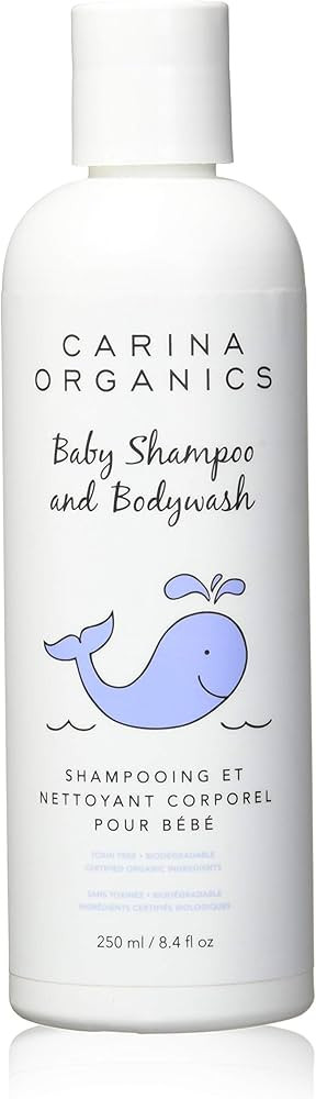 Carina Organics Baby Shampoo and Body Wash 8.4 Oz by Carina Organics | Amazon (US)
